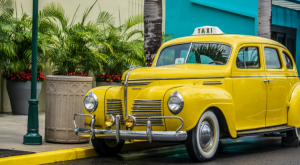yellow taxi